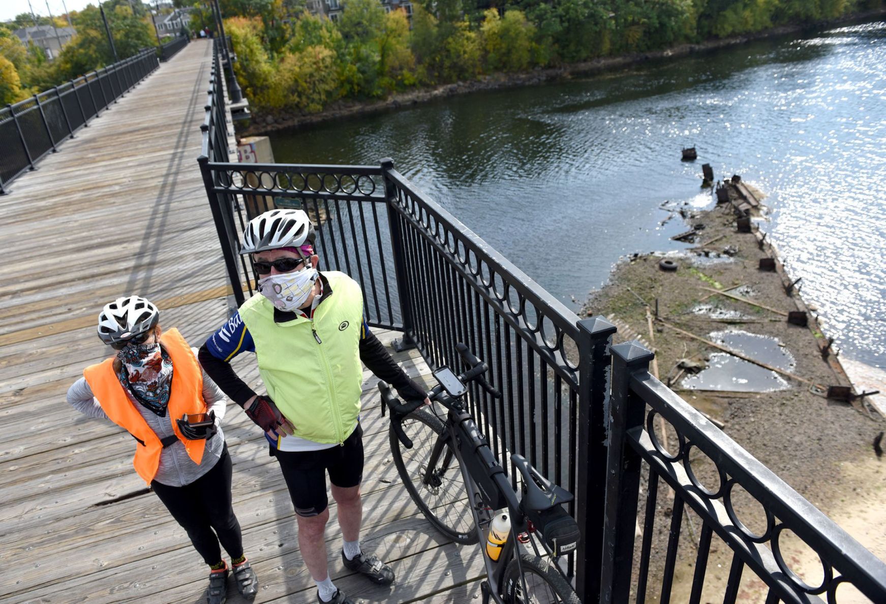 View from Hands Across the Merrimack Bridge